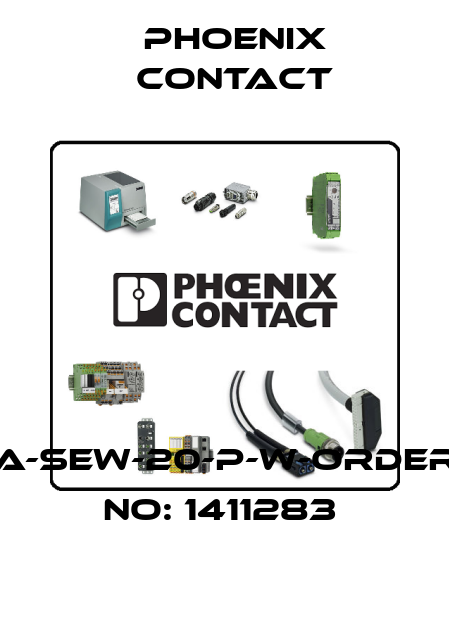 A-SEW-20-P-W-ORDER NO: 1411283  Phoenix Contact