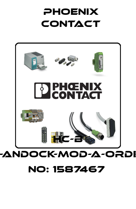 HC-B 16-ANDOCK-MOD-A-ORDER NO: 1587467  Phoenix Contact