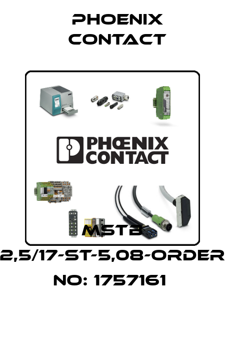 MSTB 2,5/17-ST-5,08-ORDER NO: 1757161  Phoenix Contact
