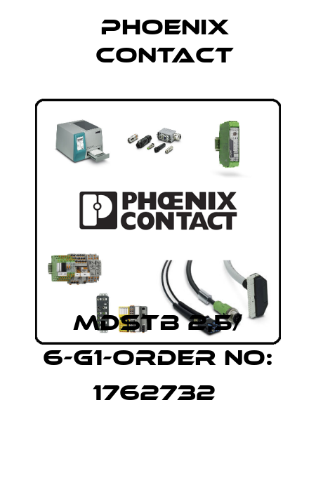 MDSTB 2,5/ 6-G1-ORDER NO: 1762732  Phoenix Contact