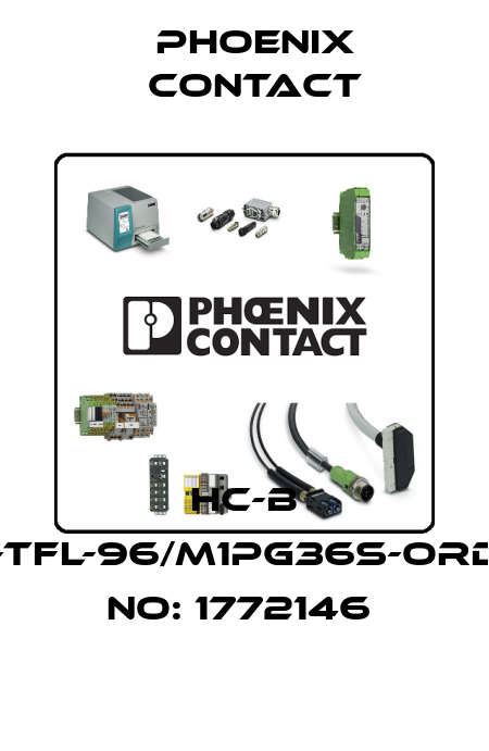HC-B 48-TFL-96/M1PG36S-ORDER NO: 1772146  Phoenix Contact