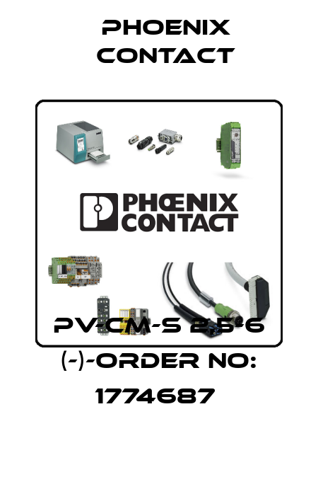 PV-CM-S 2,5-6 (-)-ORDER NO: 1774687  Phoenix Contact