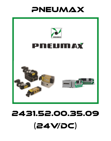 2431.52.00.35.09  (24V/DC) Pneumax