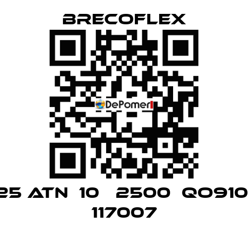 25 ATN  10   2500  QO910     117007 Brecoflex