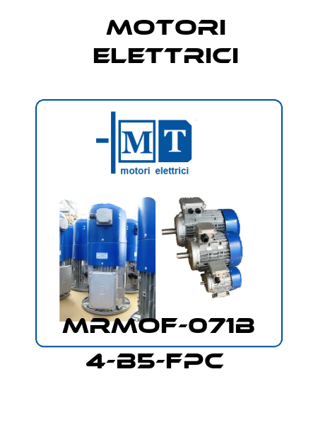MRMOF-071B 4-B5-FPC  Motori Elettrici