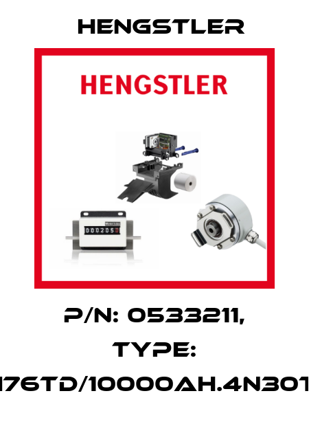 p/n: 0533211, Type: RI76TD/10000AH.4N30TF Hengstler