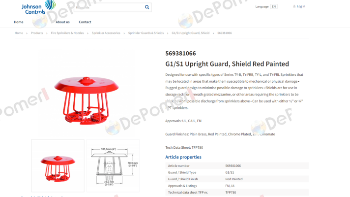 569381066 Johnson Controls