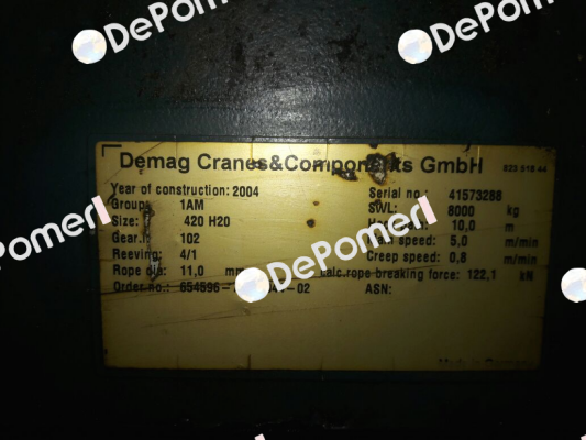 ROPE FOR:41573288  Demag