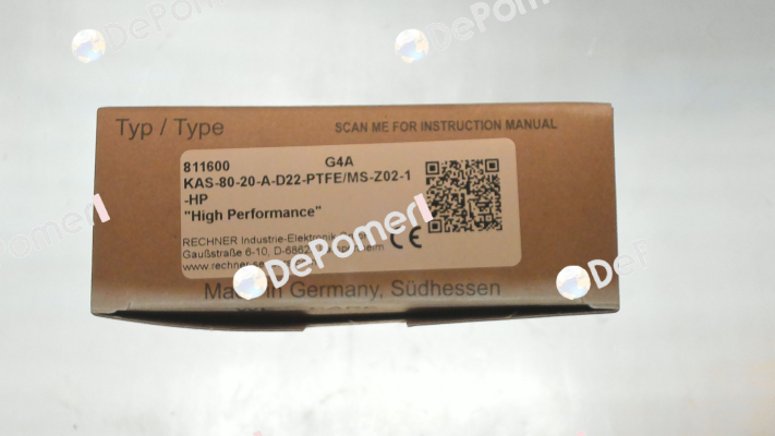 p/n: 811600, Type: KAS-80-20-A-D22-PTFE/MS-Z02-1-HP Rechner