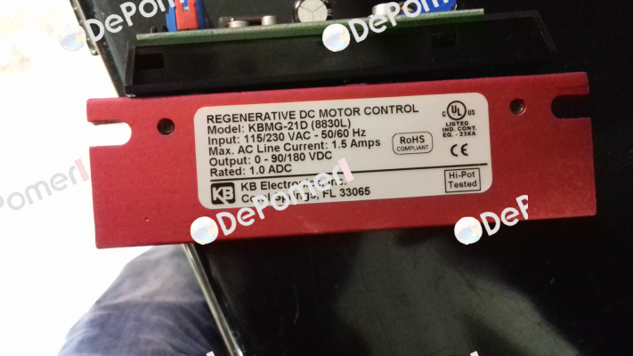 KBMG-21D (8830) KB Electronics