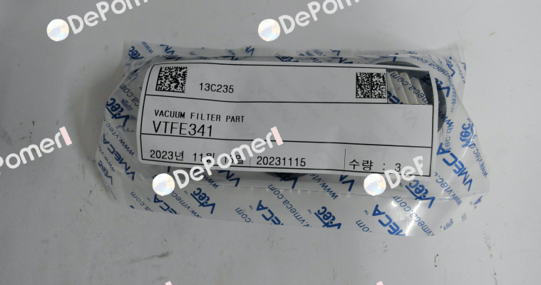 VTFE341 for VTF38-1 (Turtle pump) Vmeca