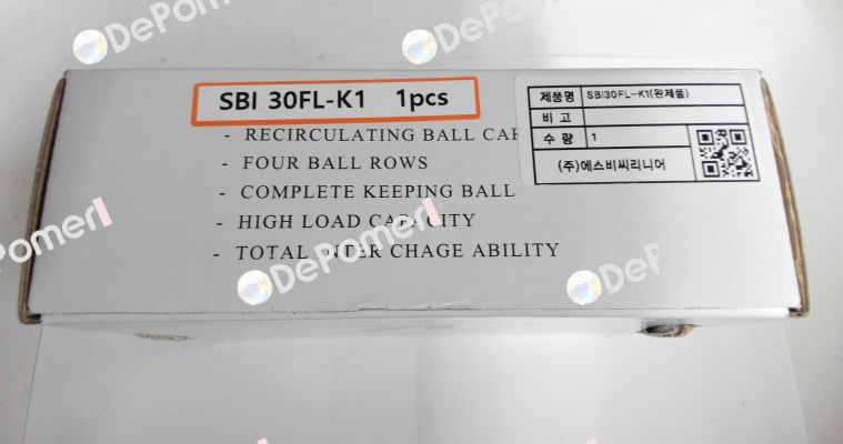 SBI30-FL SBC Linear Rail System