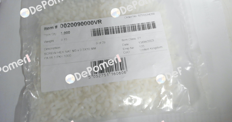 0020090000VR Essentra Components