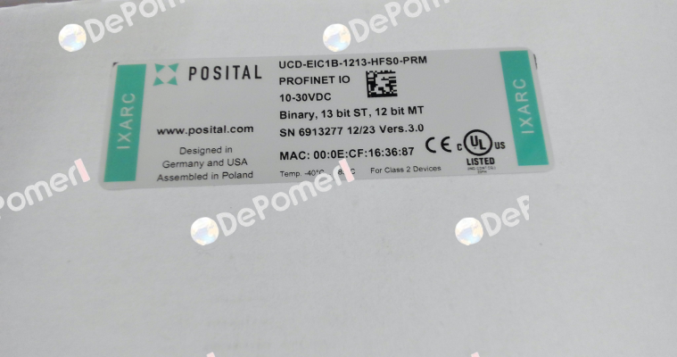 UCD-EIC1B-1213-HFS0-PRM Fraba