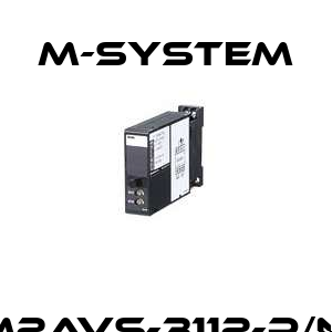 M2AVS-3112-P/N  M-SYSTEM