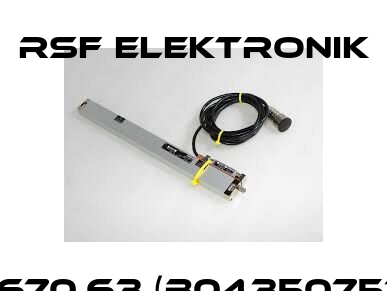 MSA 670.63 (B04350757605) Rsf Elektronik
