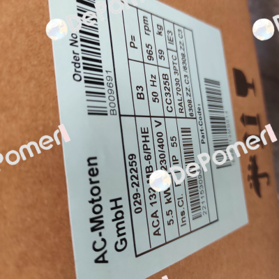 ACA 132 MB 6/PHE (Design: IM B3) AC Motoren