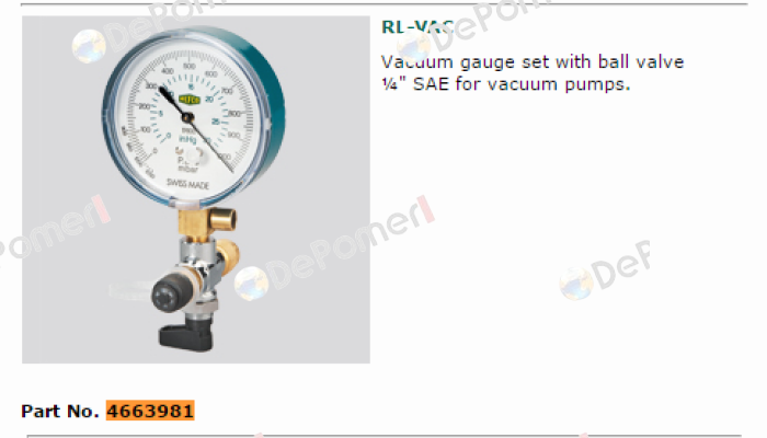 4663981 / RL-VAC Refco