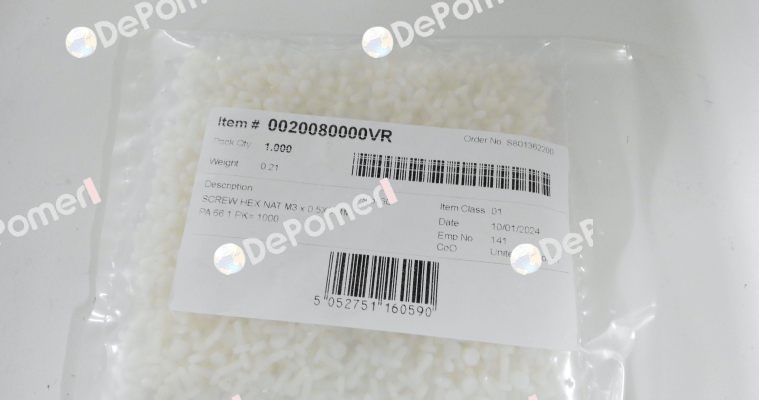 0020080000VR Essentra Components