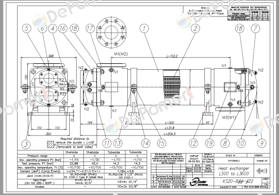 KS20-BCN-420 L1700 HS Cooler