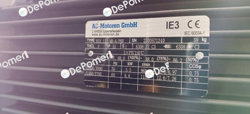 FCA 132 MB-6/PHE AC Motoren