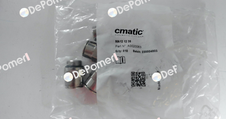 844396 - MA12, AG 3/8 x 12mm C-Matic