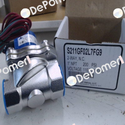 S211GF02L7FG9 GC Valves