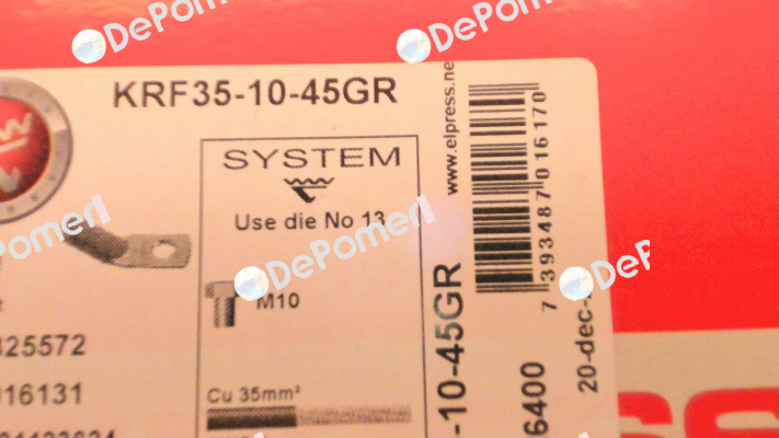 p/n: 7301-126400, Type: KRF35-10-45GR Elpress