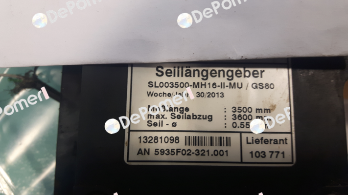 SL003500-MH 16-ll-MU/ GS80  oem  FSG Fernsteuergeräte