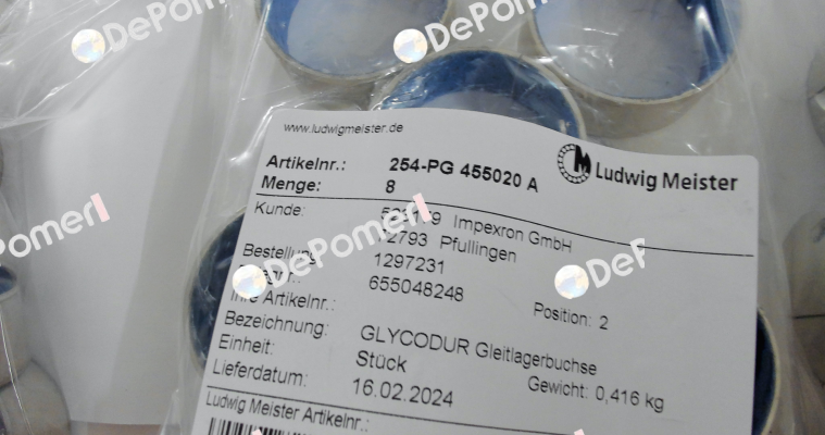 F15337101 -254PG 455020 A Glycodur