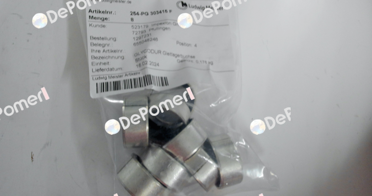 F16005101 - 254PG 303415 3 F Glycodur