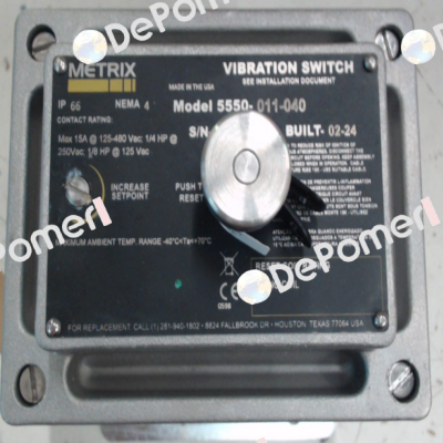5550-011-040 Metrix