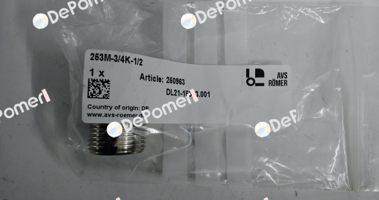 PN: 250963 / 253M-3/4K-1/2 RÖMER