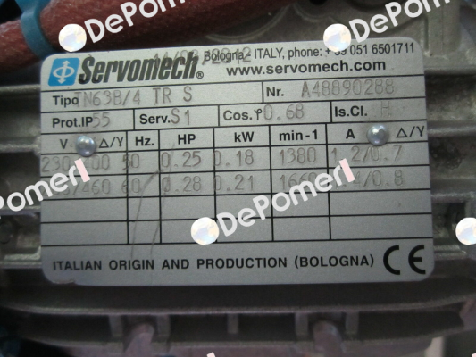 TN63B/4 TR S Servomech