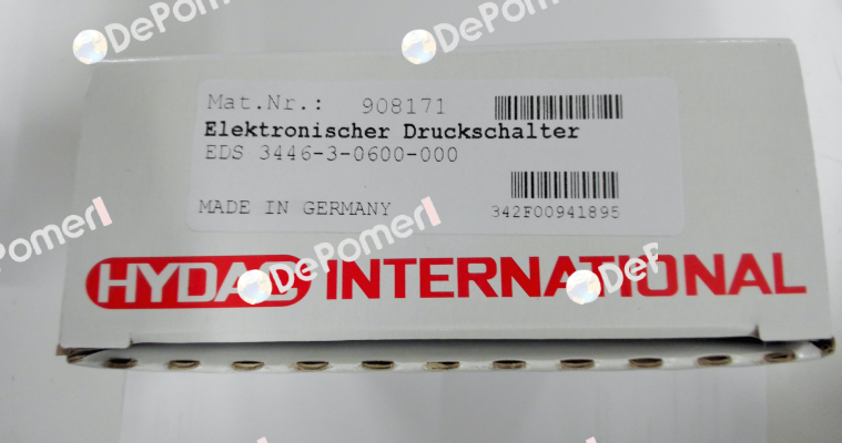 908171// EDS-3446-3-0600-000-E Hydac