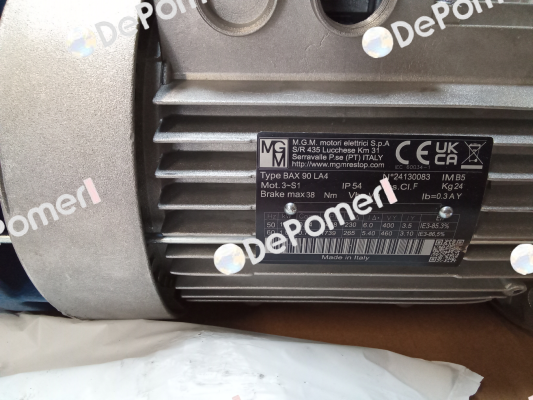 BAX 90 LA4 kw 1.5 (B5) M.G.M MOTORI