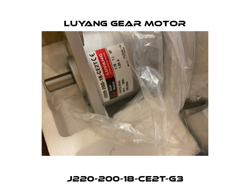 J220-200-18-CE2T-G3 Luyang Gear Motor