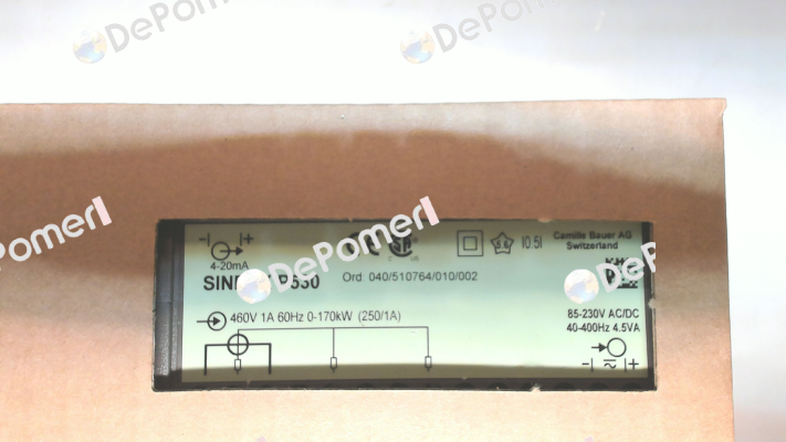 Sineax P 530 Ord:040/510764/010/002 Gossen Metrawatt