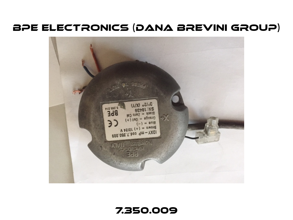 7.350.009 BPE Electronics (Dana Brevini Group)