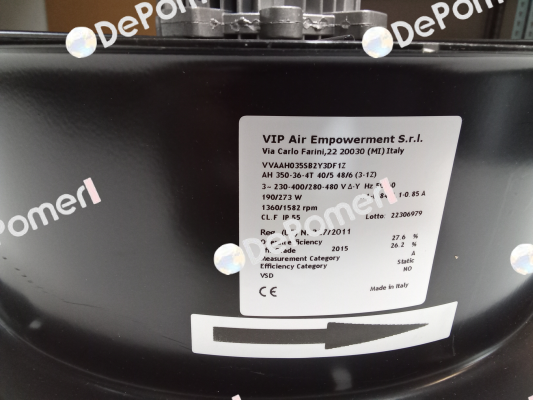 9572-0027-025 VIP AIR EMPOWERMENT