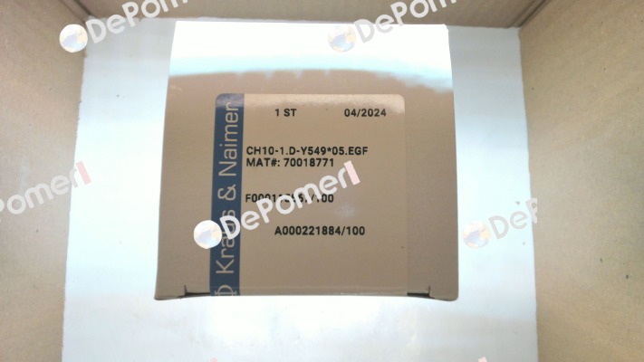 CH10-1.D-Y549*05.EGF- 70018771 Kraus & Naimer