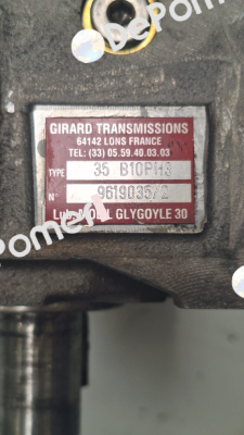 Dynabox 35 Basic 10,25 P H3 BMF70/500 AM N°5 Ø14 mm 4578404 Girard Transmissions