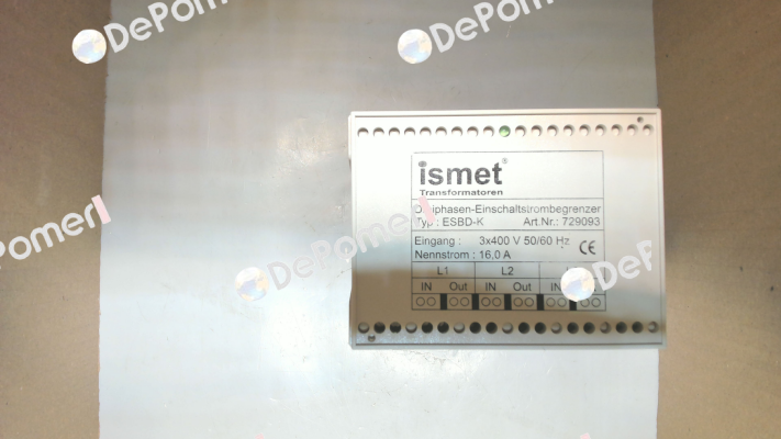 729093 \ ESBD-K 16 Ismet