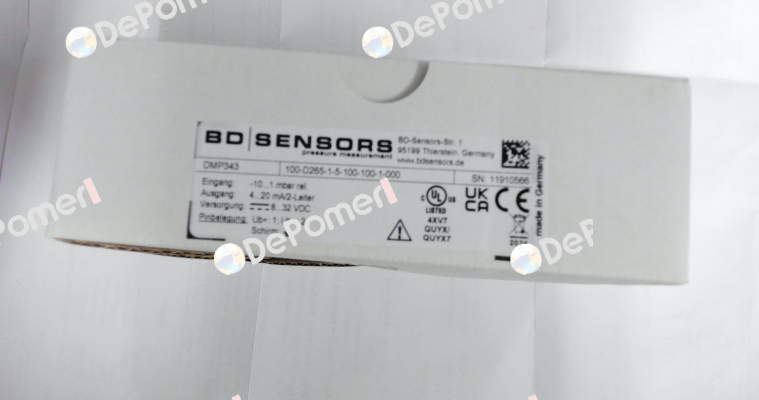 100-D265-1-5-100-100-1-000 Bd Sensors