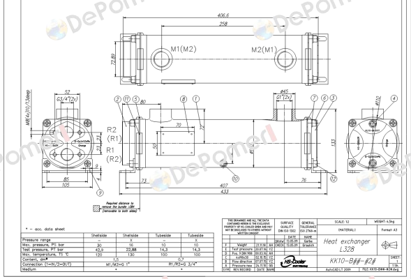 KK10-BEV-421 L328 HS Cooler