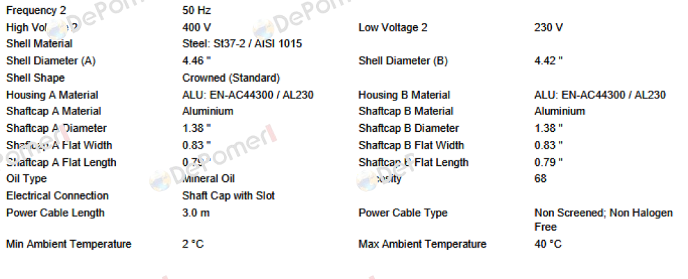 MI-DL0113 DL1133-AAA0AD0U9HSC-374mm Interroll