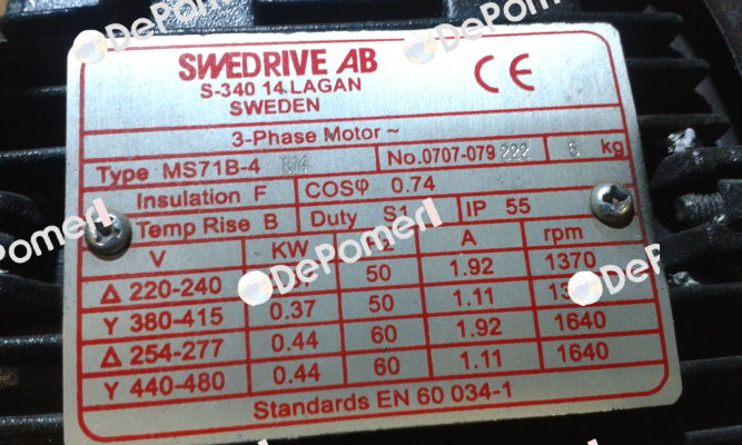 71B4  Swedrive