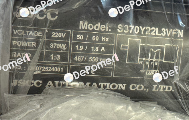 S370Y22L3VFN JSCC AUTOMATION CO., LTD.
