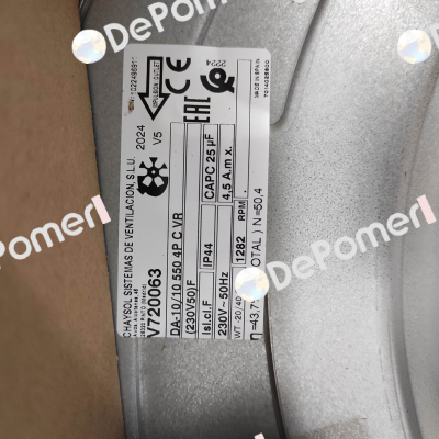 V720063 DA 10/10 550 Watt 4 P Chaysol