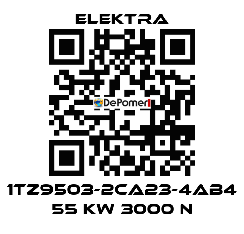 1TZ9503-2CA23-4AB4 55 kW 3000 n ELEKTRA